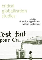 Cover of: Critical Globalization Studies