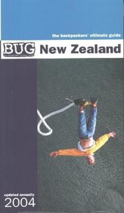 Cover of: Bug New Zealand 2004 (Backpackers' Ultimate Guidebook: New Zealand)