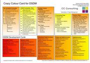 Cover of: Crazy Colour Quick Reference Card for Dsdm