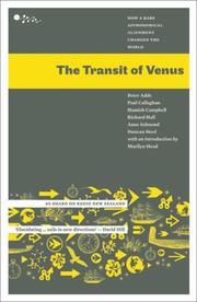 Cover of: The Transit of Venus by Peter Adds, Paul Callaghan, Hamish Campbell, Richard Hall, Anne Salmond, Duncan Steel