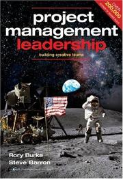 Cover of: Project Management Leadership: Building Creative Teams (Project Management)