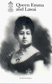 Cover of Queen Emma and Lawai by david forbes