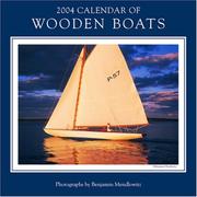 Cover of: Wooden Boats 2004 Calendar