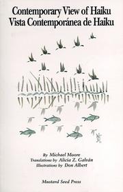 Cover of: Vista Contemporánea de Haiku by Michael Moore, Don Albert