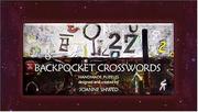 Cover of: Backpocket Crosswords: Handmade Puzzles