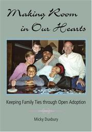 Cover of: Making Room in Our Hearts by Micky Duxbury