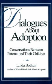 Cover of: Dialogues About Adoption: Conversations Between Parents and Their Children