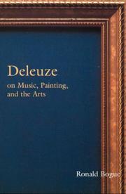 Cover of: Deleuze on music, painting, and the arts