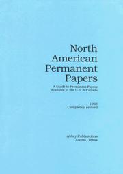 North American Permanent Papers by Ellen R. McCrady