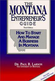 Cover of: Montana Entrepreneur's Guide