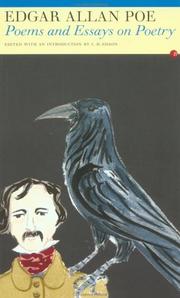 Cover of: Selected Poems and Essays (Fyfield Books) by Edgar Allan Poe, C.H. Sisson, Edgar Allan Poe