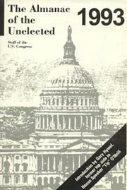 Cover of: 1993 Almanac of the Unelected