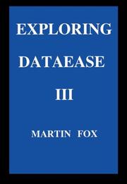 Cover of: Exploring Dataease Three