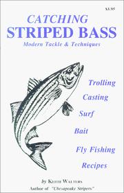 Cover of: Catching Striped Bass