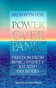 Cover of: Power Over Panic by Bronwyn Fox, Bronwyn Fox