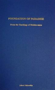 Foundation of Paradise by Mokichi Okada