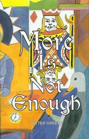 Cover of: More Is Not Enough