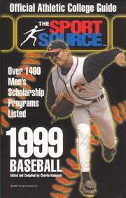 Cover of: 1999 Official Athletic College Guide: Baseball