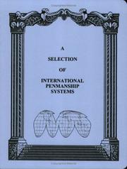 Cover of: Selection of International Penmanship Systems