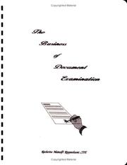 Cover of: The Business of Document Examination by 