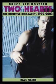 Cover of: Bruce Springsteen by Dave Marsh