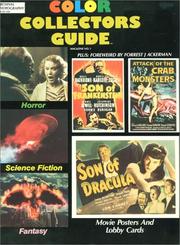 Cover of: Horror, Science Fiction, Fantasy Movie Posters & Lobby Cards (Color Collector's Guide)
