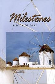 Cover of: Milestones: A Book of Days