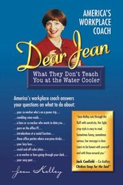 Cover of: Dear Jean  by Jean Kelley, Jean Kelley