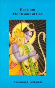 Cover of: Hanuman: The Devotee of God