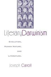 Cover of: Literary Darwinism: evolution, human nature, and literature