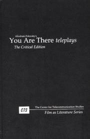 Cover of: You Are There Teleplays (Film as Literature)