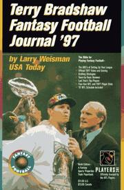 Cover of: Terry Bradshaw Fantasy Football by Terry Bradshaw