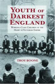 Cover of: Youth of darkest England by Troy Boone
