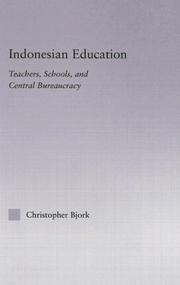 Indonesian education by Christopher Bjork