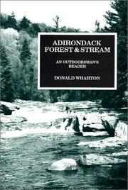 Cover of: Adirondack Forest and Stream