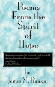 Cover of: Poems from the Spirit of Hope by James M Rankin