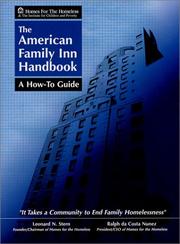 Cover of: The American Family Inn Handbook by Leonard N. Stern, Ralph da Costa Nunez