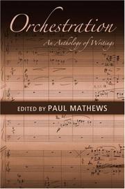 Orchestration by Paul Mathews