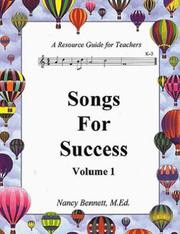 Cover of: Songs for Success, Vol. 1
