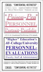 Cover of: Poison-Pen Personnel-Portrait Portfolio by Brian Kevin Beck