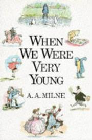 Cover of: When We Were Very Young (Winnie the Pooh) by A. A. Milne