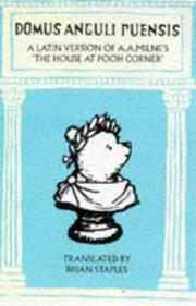 Cover of: Domus Anguli Puensis (Wisdom of Pooh) by A. A. Milne