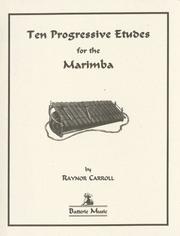 Cover of: Ten Progressive Etudes for the Marimba