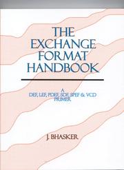 Cover of: The Exchange Format Handbook by J. Bhasker