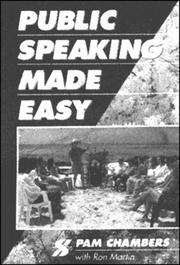 Cover of: Public Speaking Made Easy