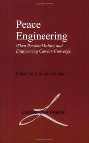 Cover of: Peace Engineering by P. Aarne Vesilind