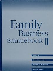 Cover of: Family Business Sourcebook II
