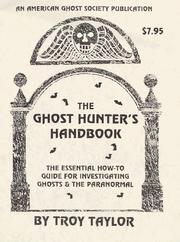 Cover of: The Ghost Hunters Handbook