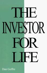 Cover of: The Investor for Life