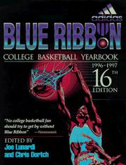 Cover of: Blue Ribbon College Basketball Yearbook 1997-1998 (Chris Dortch's College Basketball Forecast) by Joe Lunardi